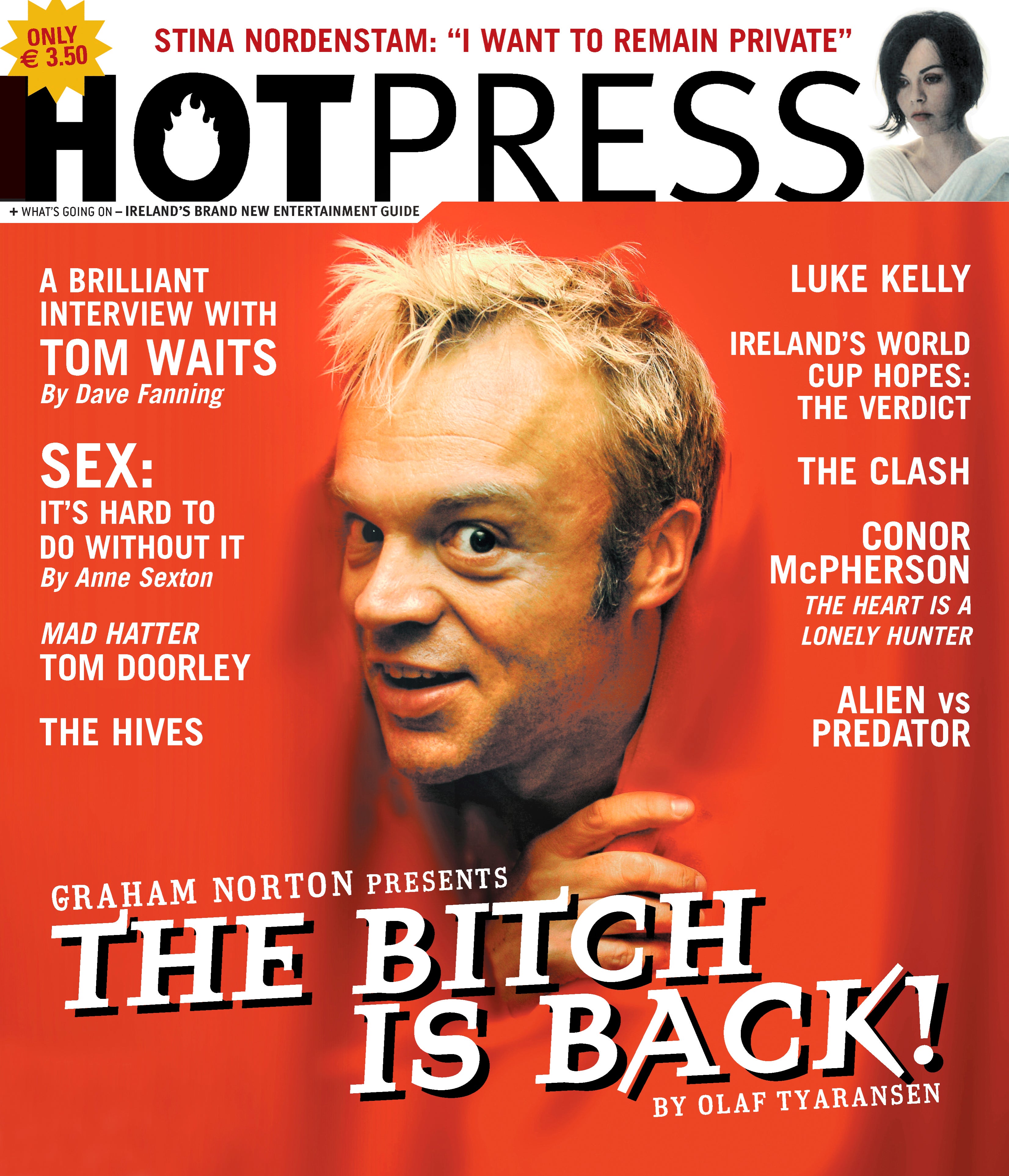 Hot Press 2821 Graham Norton HOT PRESS