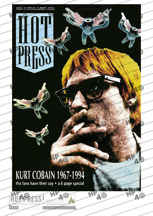 Music Legends -  Phil Lynott & Kurt Cobain Commemorative A3 Prints