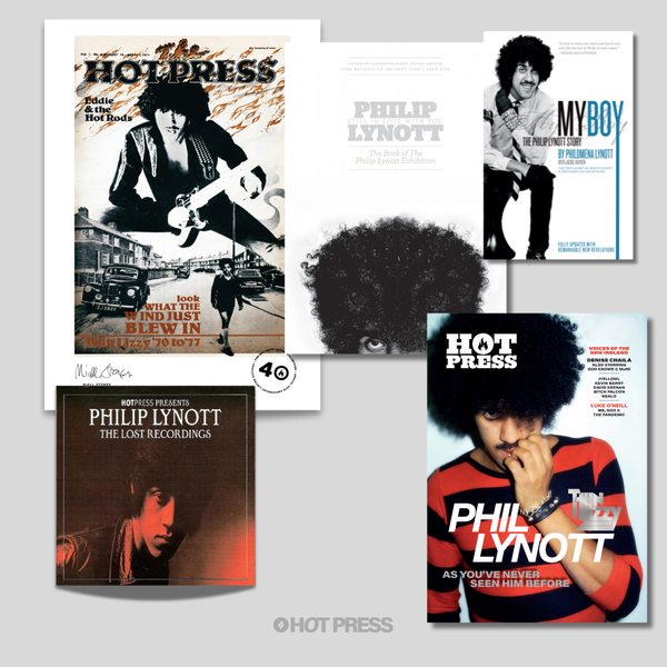 THE MEGA PHILIP LYNOTT / THIN LIZZY PACKAGE – HOT PRESS