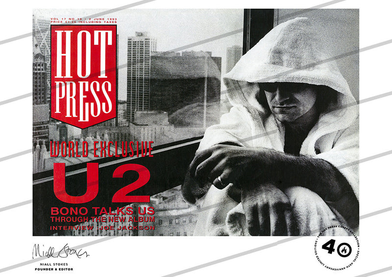 10 U2 Prints - from 1979 - 2017