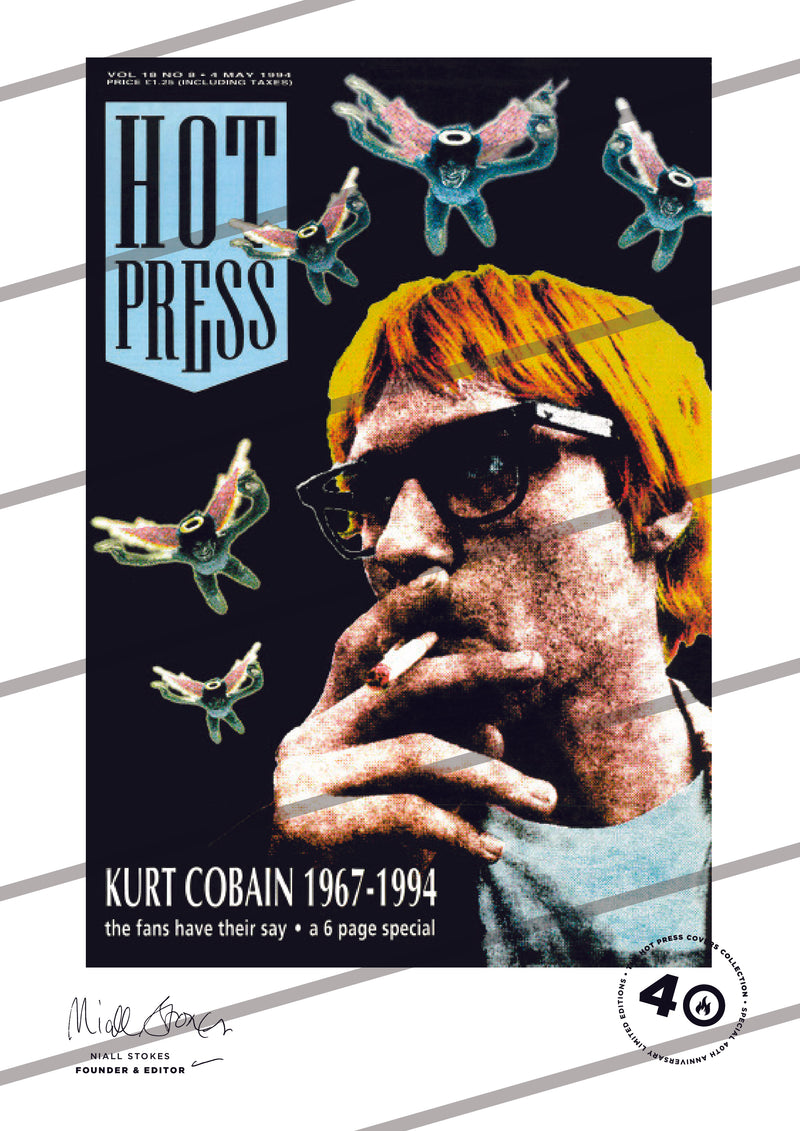 Volume 18 Issue 08 Kurt Cobain Commemorative Print