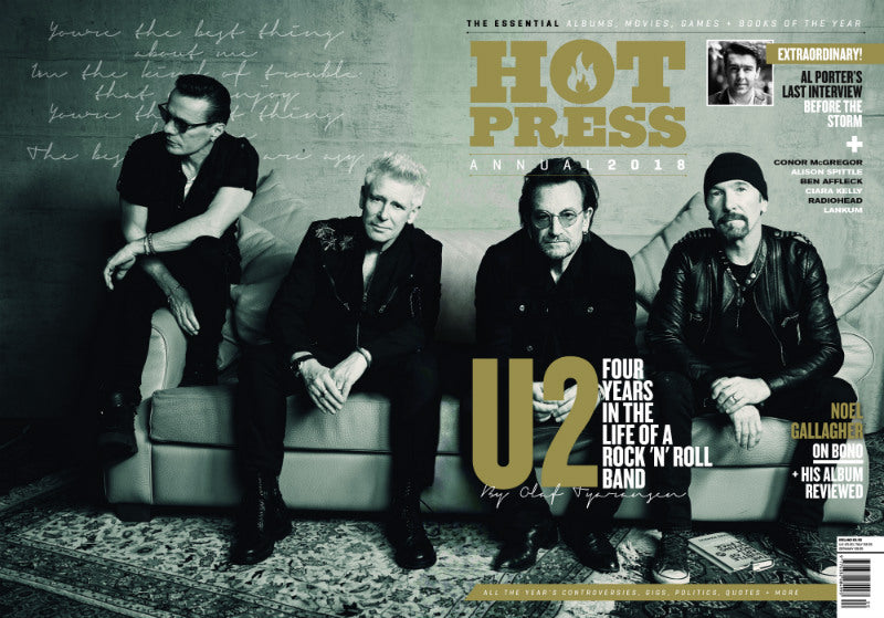 Hot Press 41-22: 2018 Annual U2 Published December 2017