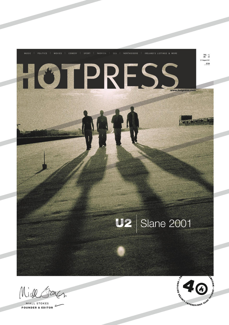 Volume 25 Issue 16 U2 Commemorative Print