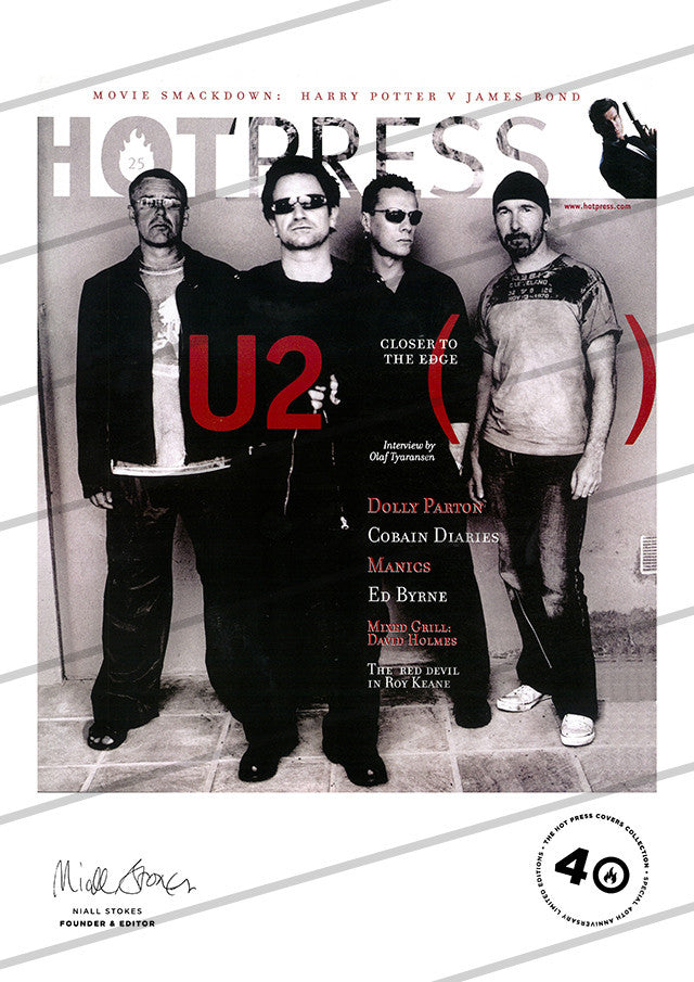 5 U2 Prints from 90s to 2017