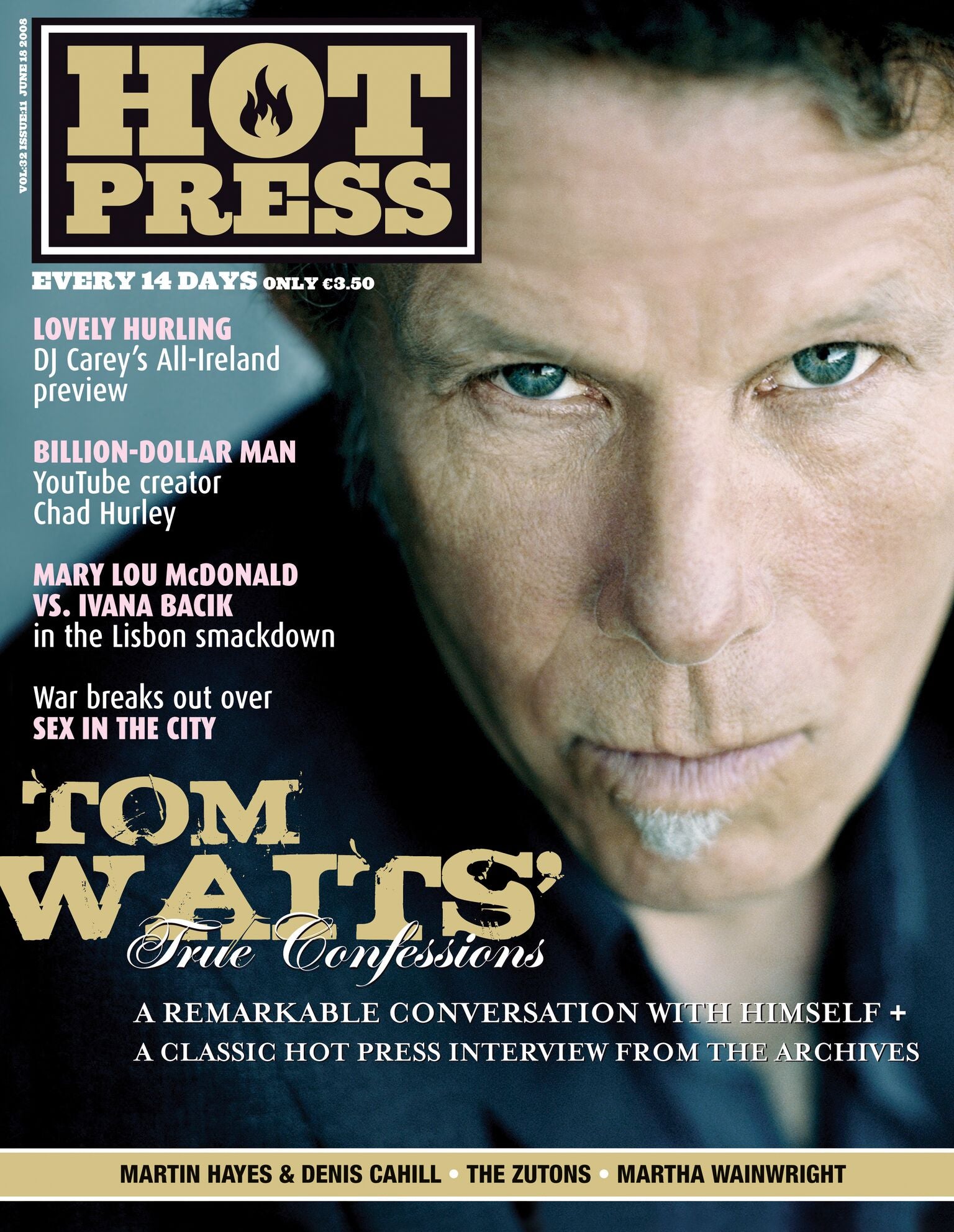 Hot Press 3211 Tom Waits HOT PRESS