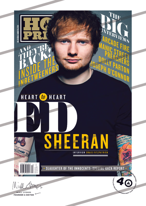 Volume 38 Issue 13 Ed Sheeran Commemorative Print
