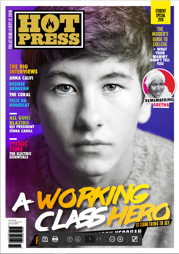 Hot Press 42-14: Barry Keoghan Student Special