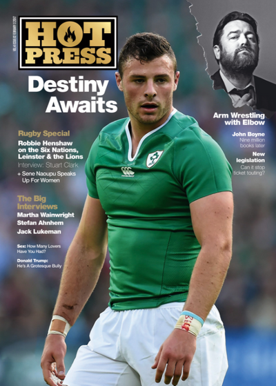 Hot Press 41 02 Robbie Henshaw HOT PRESS