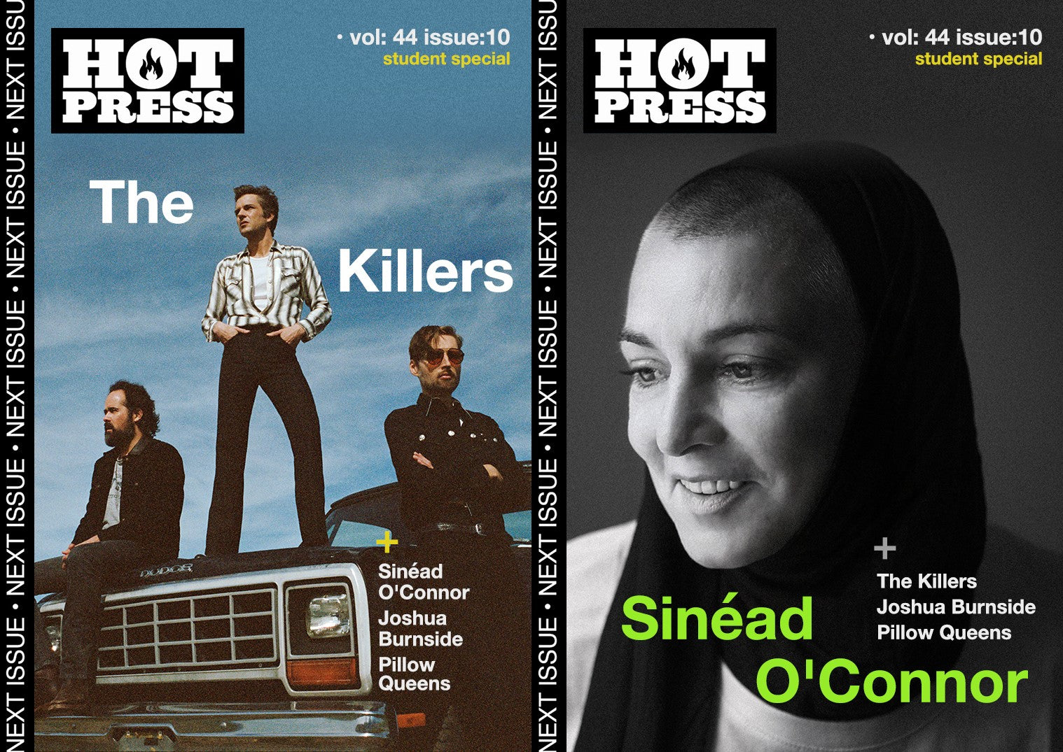 Hot Press 4410 The Killers & Sinéad O'Connor (Flip Cover Special