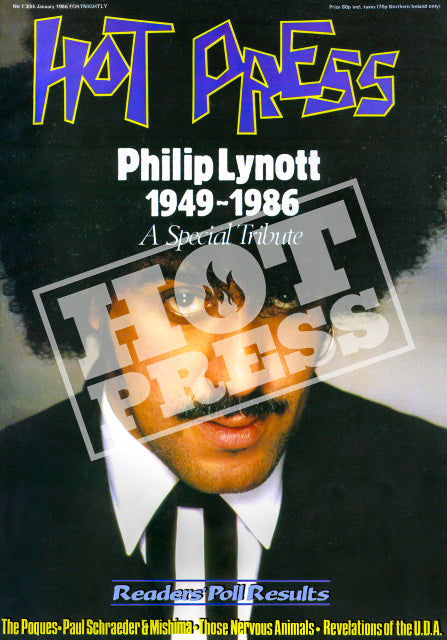 Volume 10 Issue 01 Philip Lynott Commemorative Print