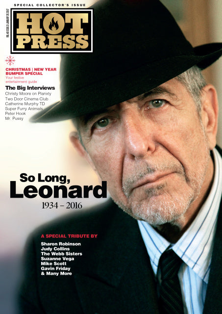 Hot Press 40-21: Leonard Cohen