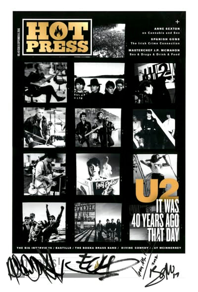 40.17 U2 Joshua Tree Anniversary / Black,White,Gold.
